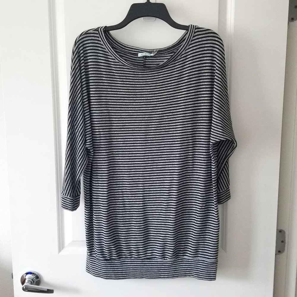 Urban Outfitters Kimchi Blue Striped Sweatshirt, Size L